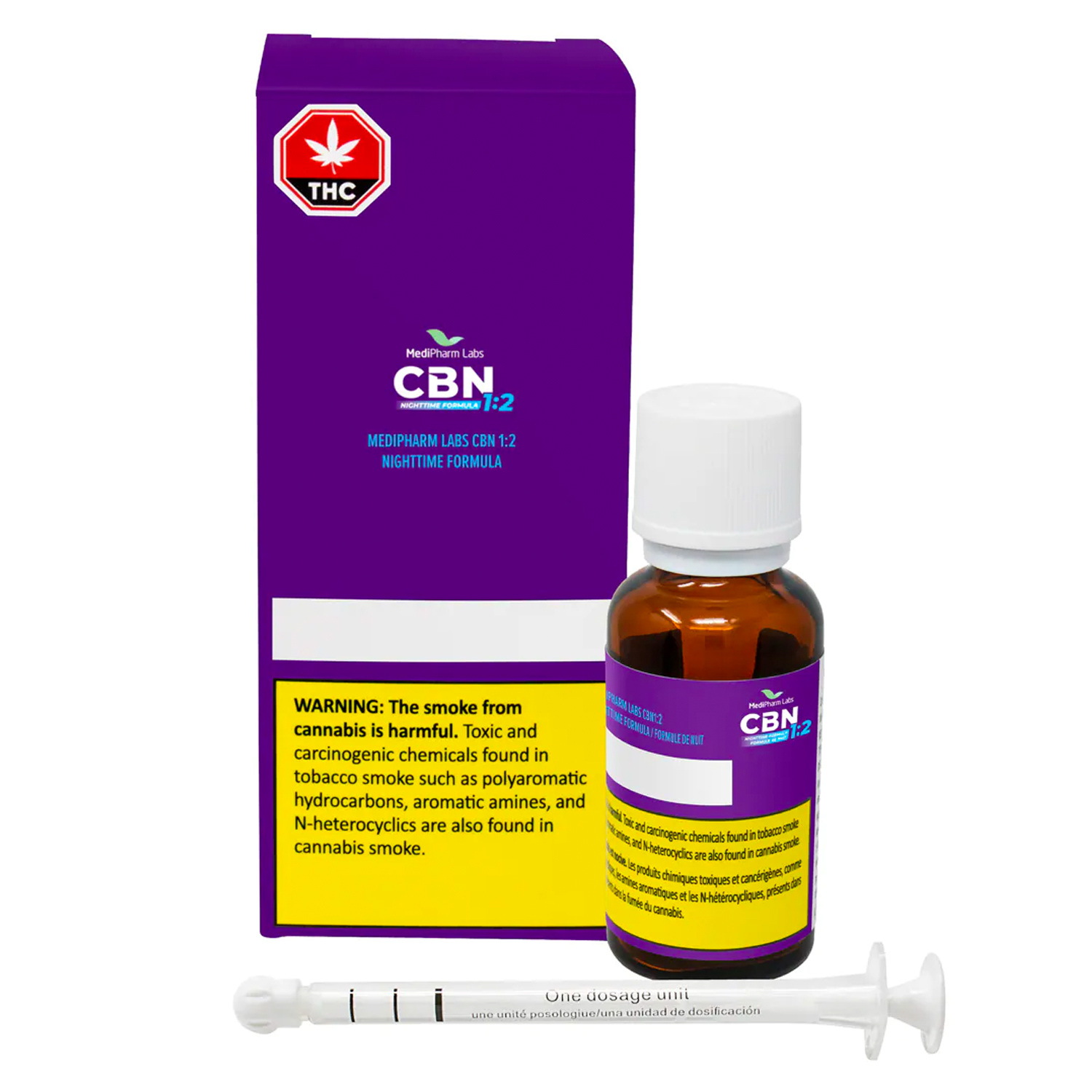 MediPharm Labs CBN 1:2 NightTime Formula Cannabis Oil - MyMedi.ca