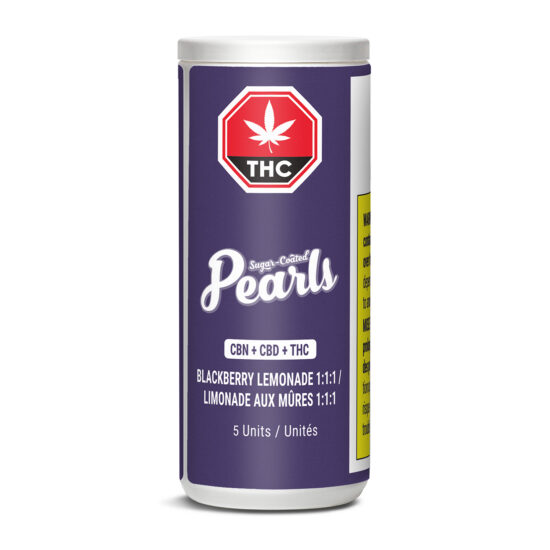 Indiva Blackberry Lemonade 1:1:1 CBN:CBD:THC Soft Chews - MyMedi.ca