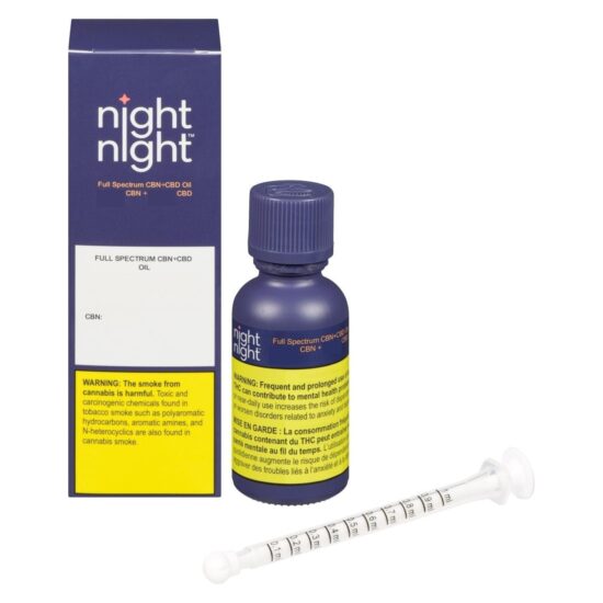 Night Night Full Spectrum CBN+CBD Cannabis Oil - MyMedi.ca