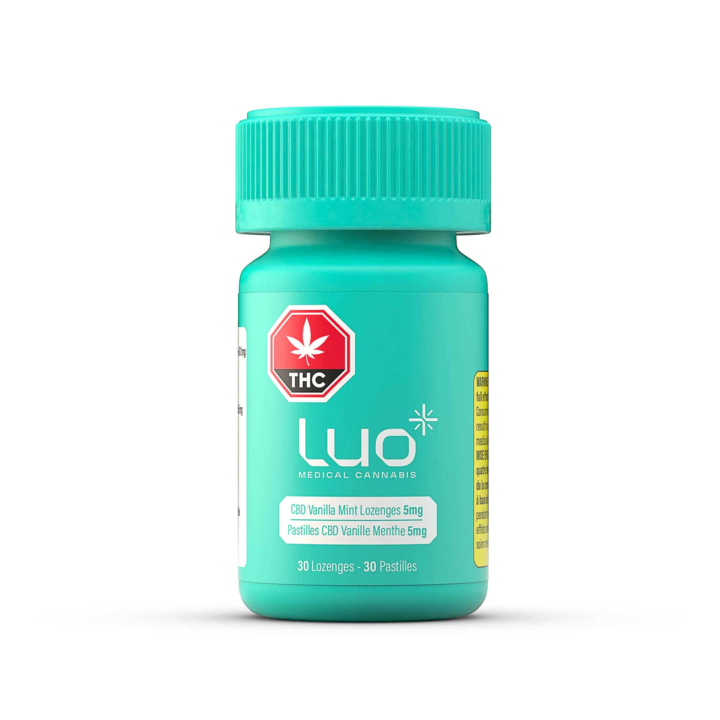 Luo CBD Vanilla Mint Lozenge 5 mg - MyMedi.ca