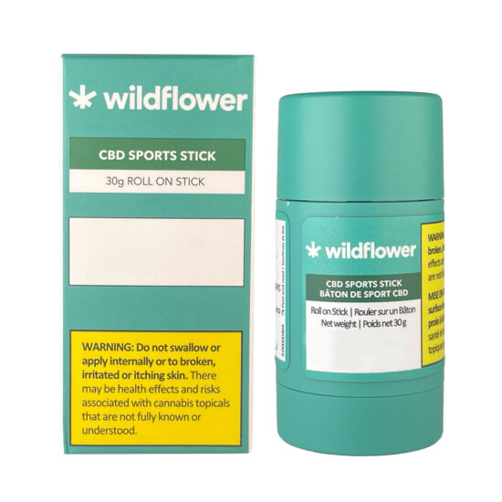 Wildflower CBD Sports Stick (Roller) - MyMedi.ca