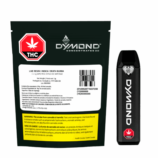 indica disposable vape pen canada LIT! THC DIAMOND DISPOSABLE VAPE PEN, 3G BERRY BLUE INDICA main image 1