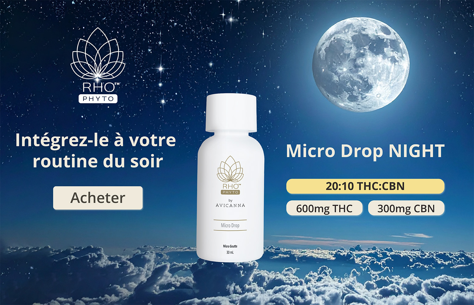 Integrez-le a votre routine du soir. Micro Drop Night.