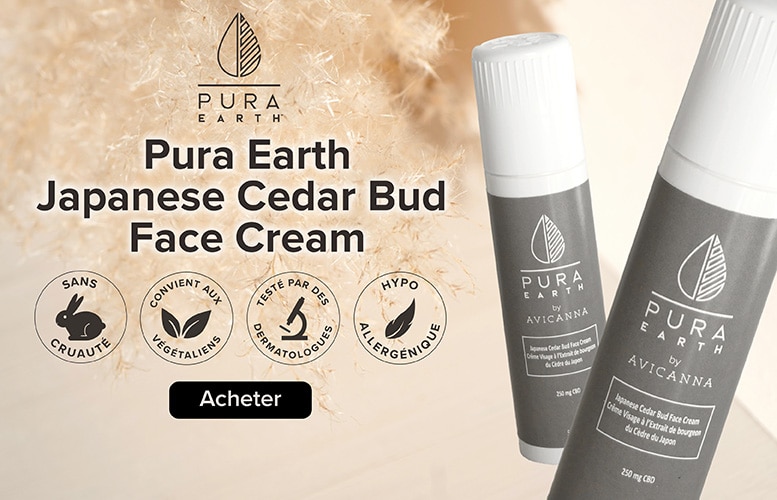 Pura Earth. Japanese Cedar Bud Face Cream.