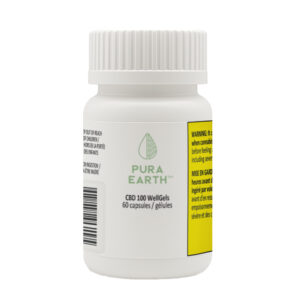 Pura Earth CBD 100 WellGels