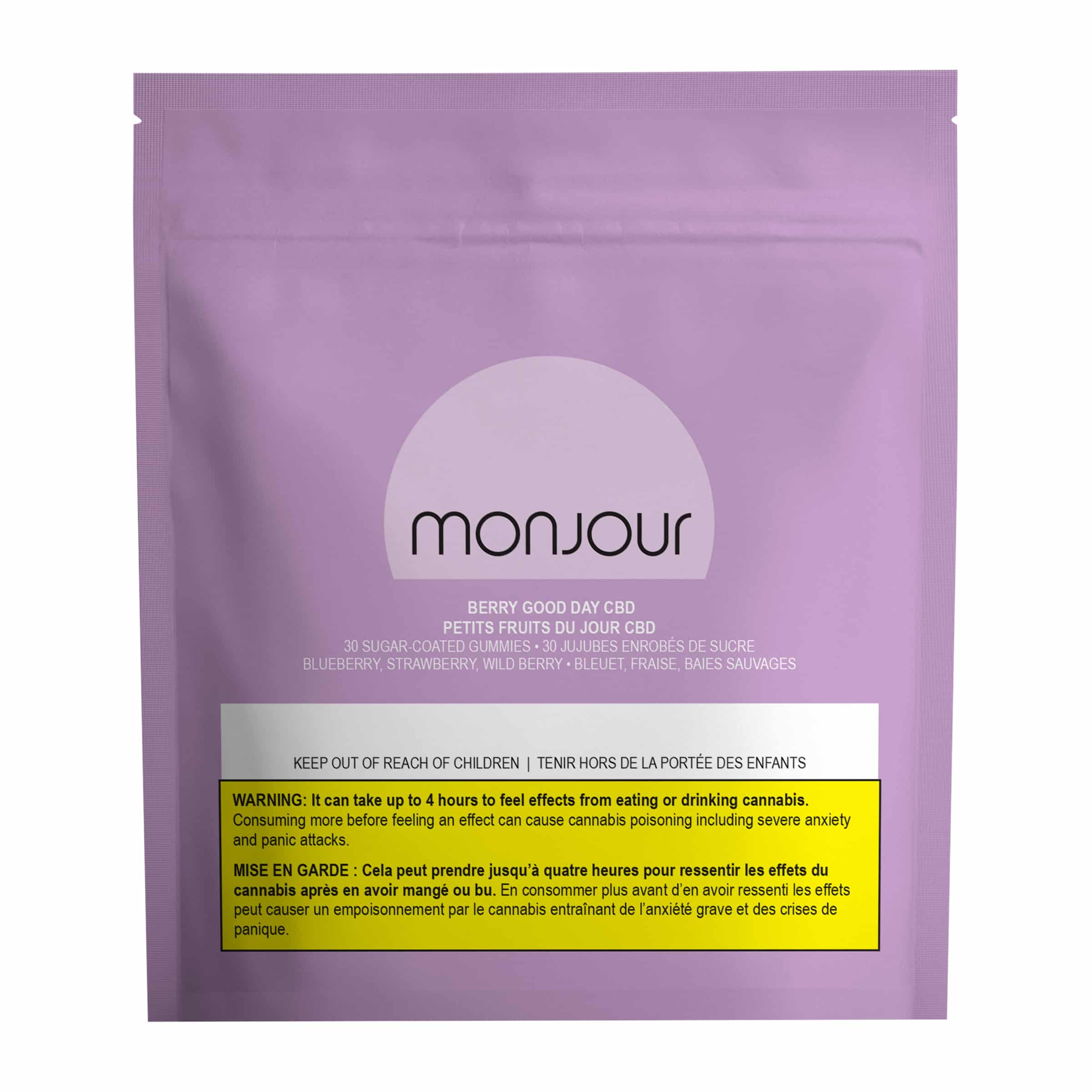 Monjour Berry Good Day Gummies - MyMedi.ca