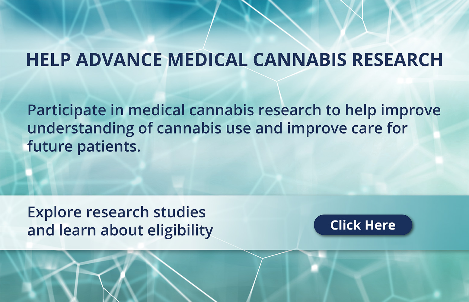 Help Advance Medical Cannabis Research.