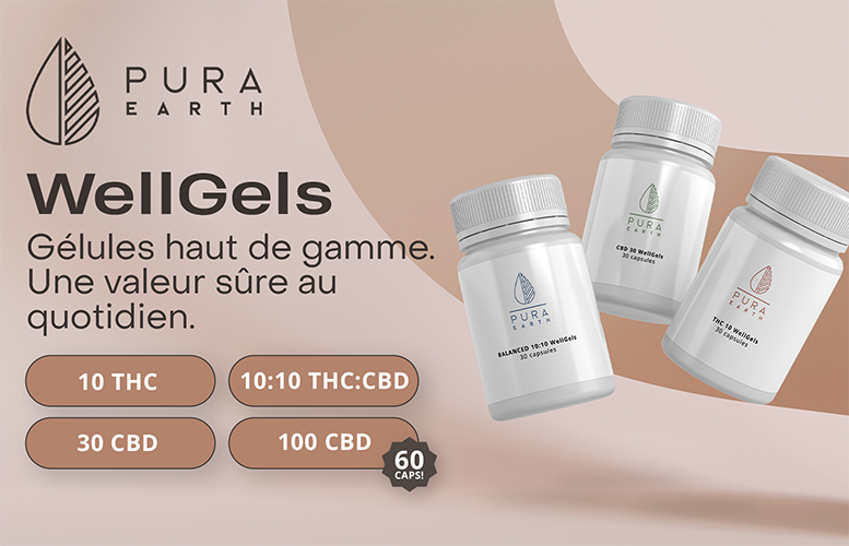 Pura Earth. WellGels. Gelules haout de gamme. Une valeur sure au quotidien.