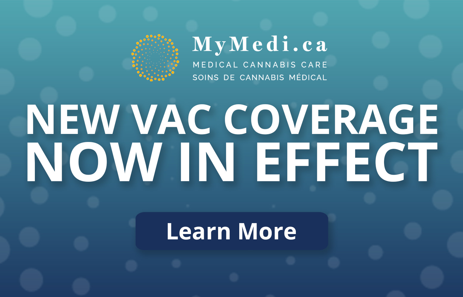 New VAC Coverage Now in Effect.