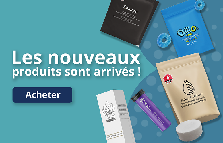 Les nouveaux produits sont arrives!