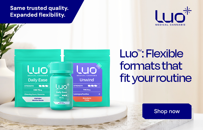 Same trusted quality. Expanded flexibility. Luo™: Flexible formats that fit your routine. Unlock new possibilities with our range of easy-to-use products, including the new THC lozenges and CBD gum. Shop now.